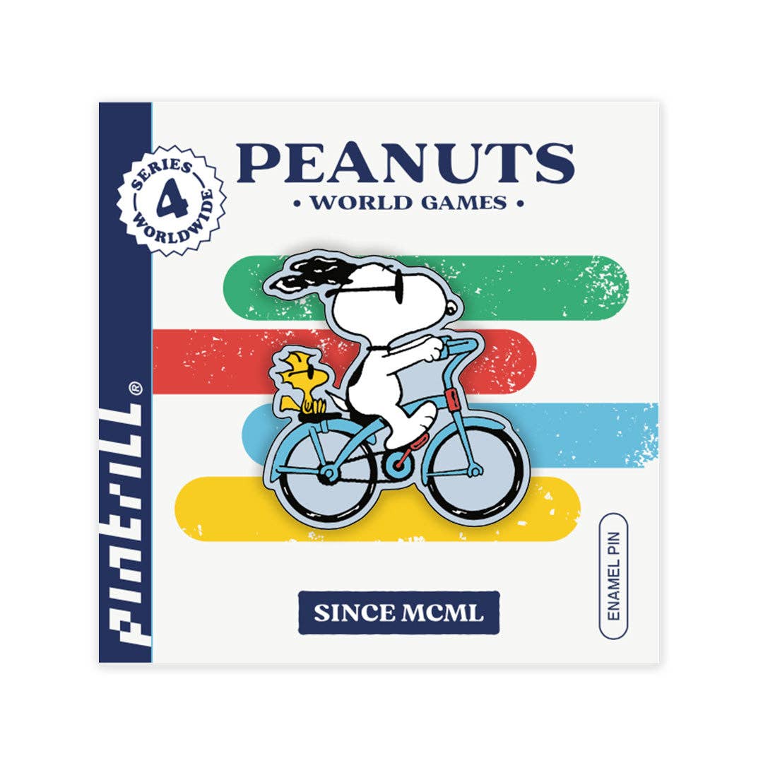 PINTRILL - Snoopy & Woodstock Biking