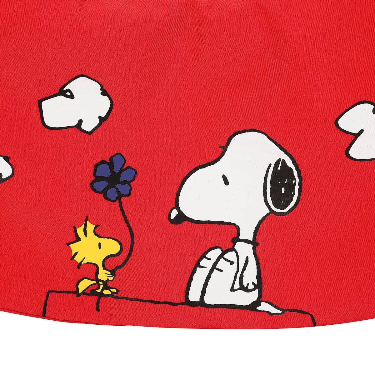 Bioworld Merchandising - Peanuts Snoopy and Woodstock Women's Red Handbag