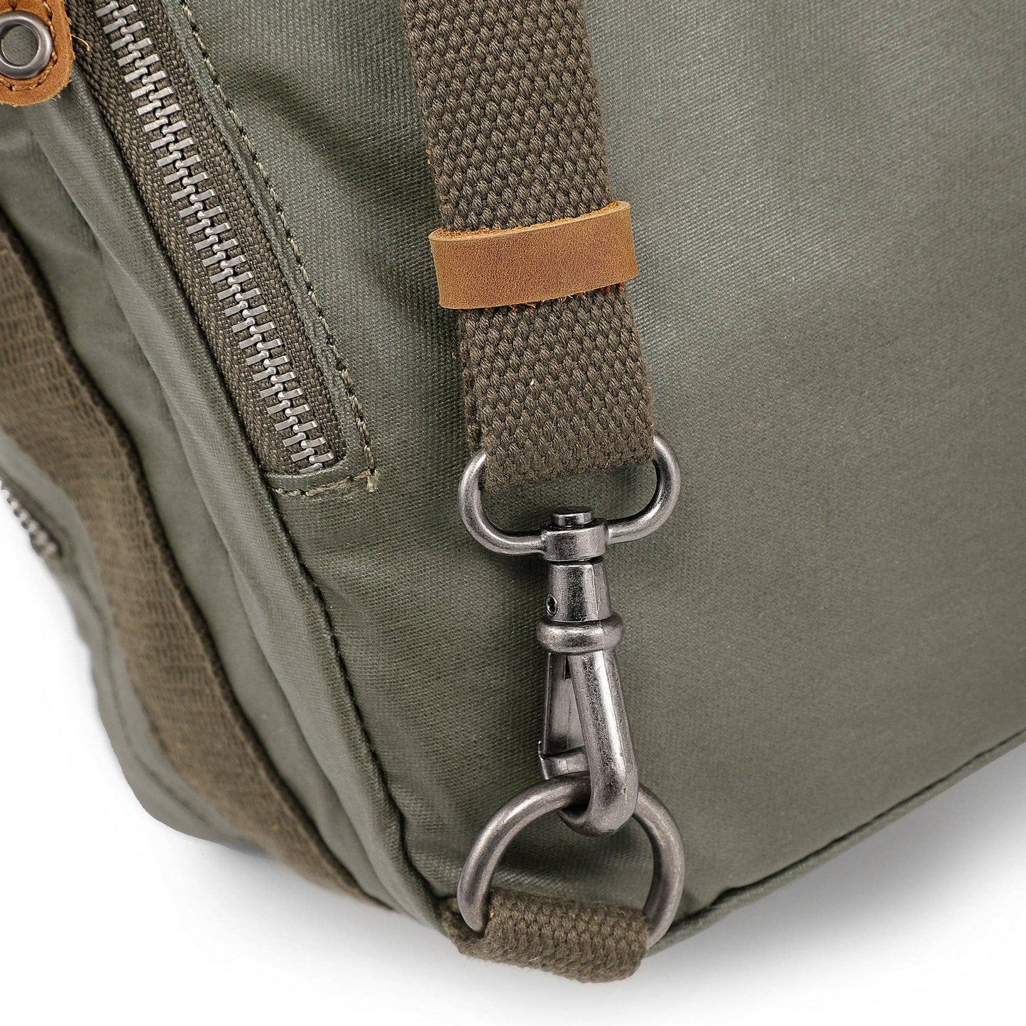 TSD Brand - Madrone Coated Canvas Backpack