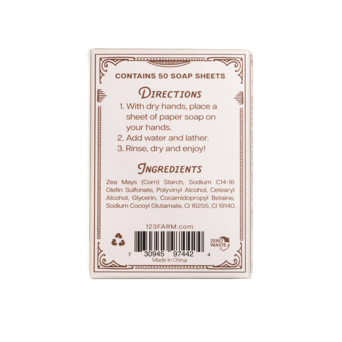 Paper Soap – Fresh Cotton