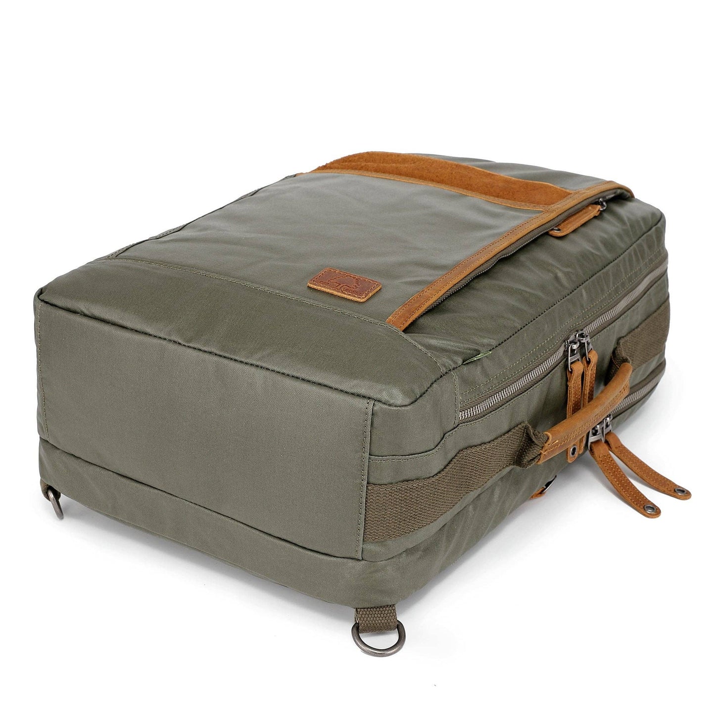 TSD Brand - Madrone Coated Canvas Backpack