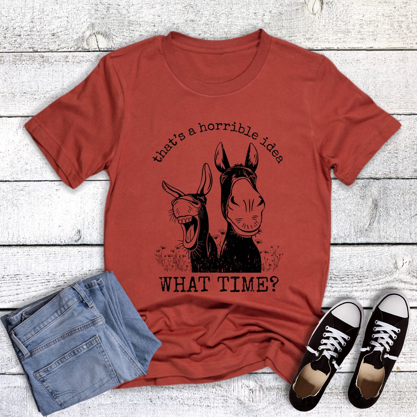 Dust and Roots - Funny Horrible Idea Graphic Tee