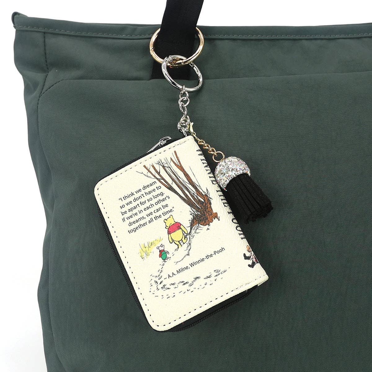COMECO INC - WINNIE THE POOH BOOK BAG CHARM COIN PURSE