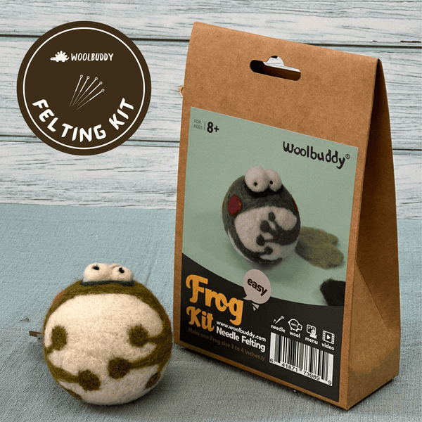 Woolbuddy - DIY Needle Felting Kit – Frog