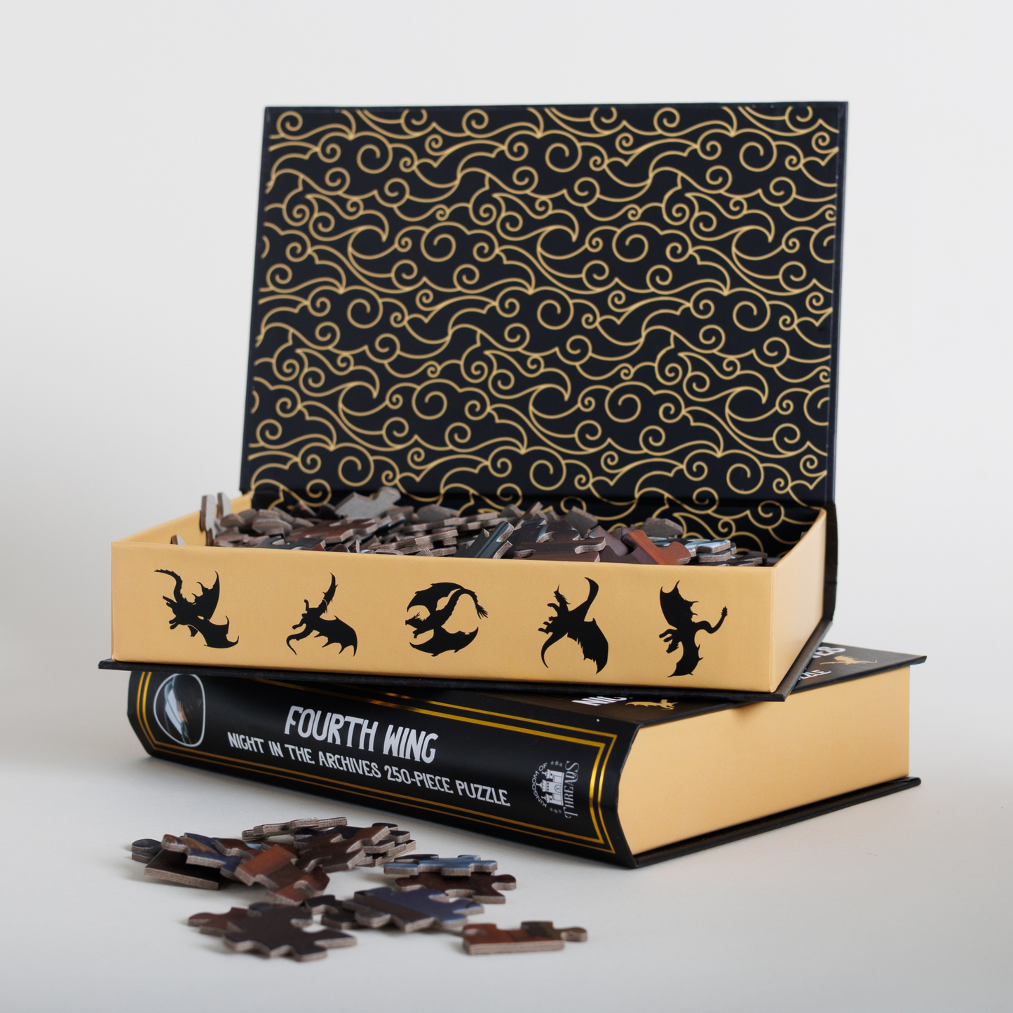 Kingdom of Threads - Night in the Archives Keepsake Puzzle | Fourth Wing