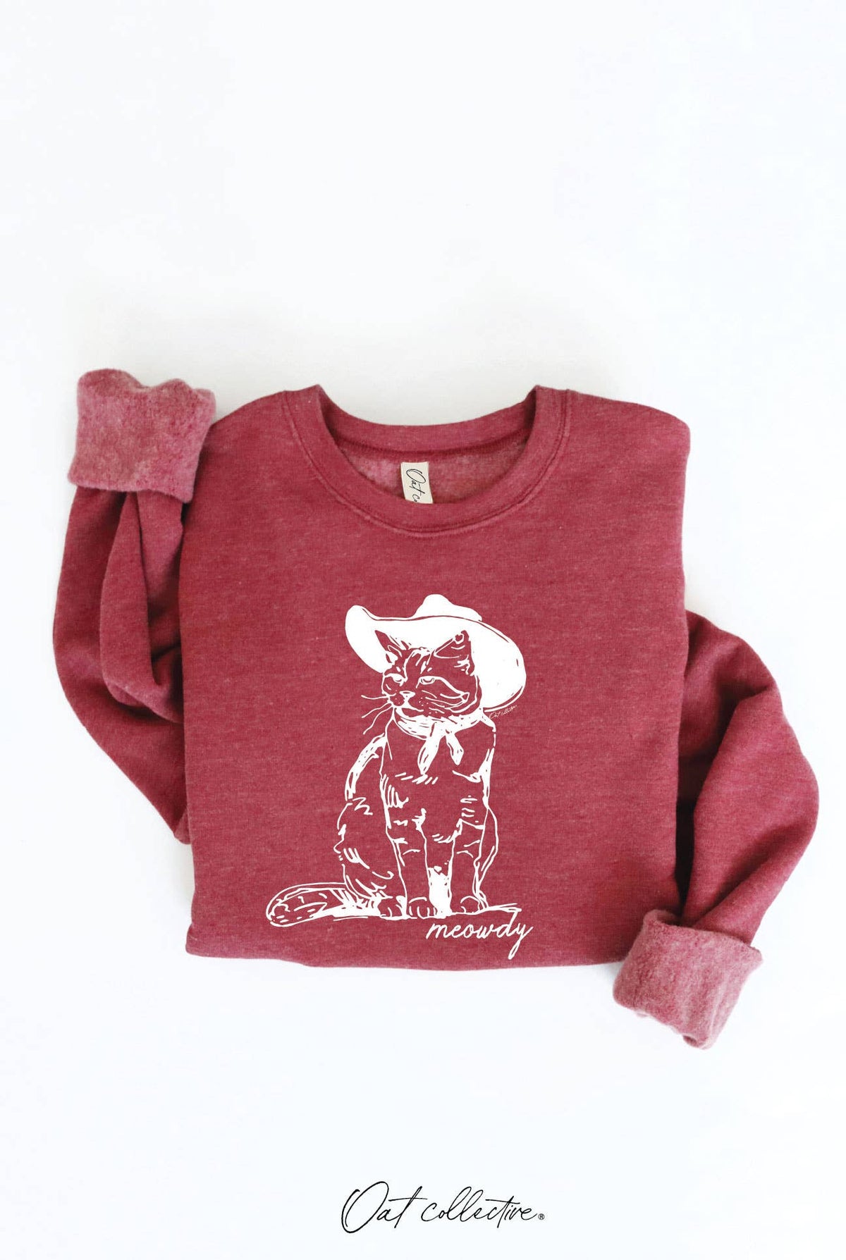 OAT COLLECTIVE - MEOWDY Graphic Sweatshirt