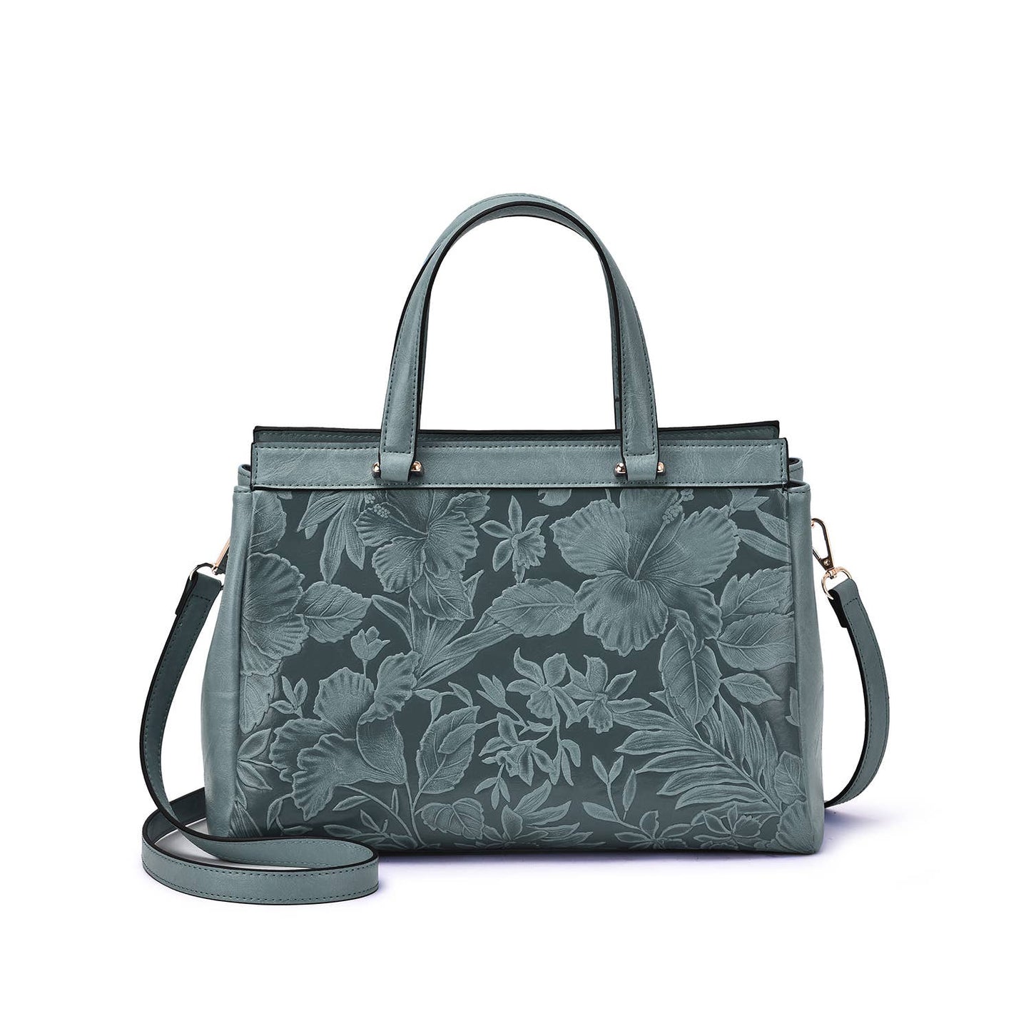 Mellow World - Salome 3D Embossed Floral Satchel