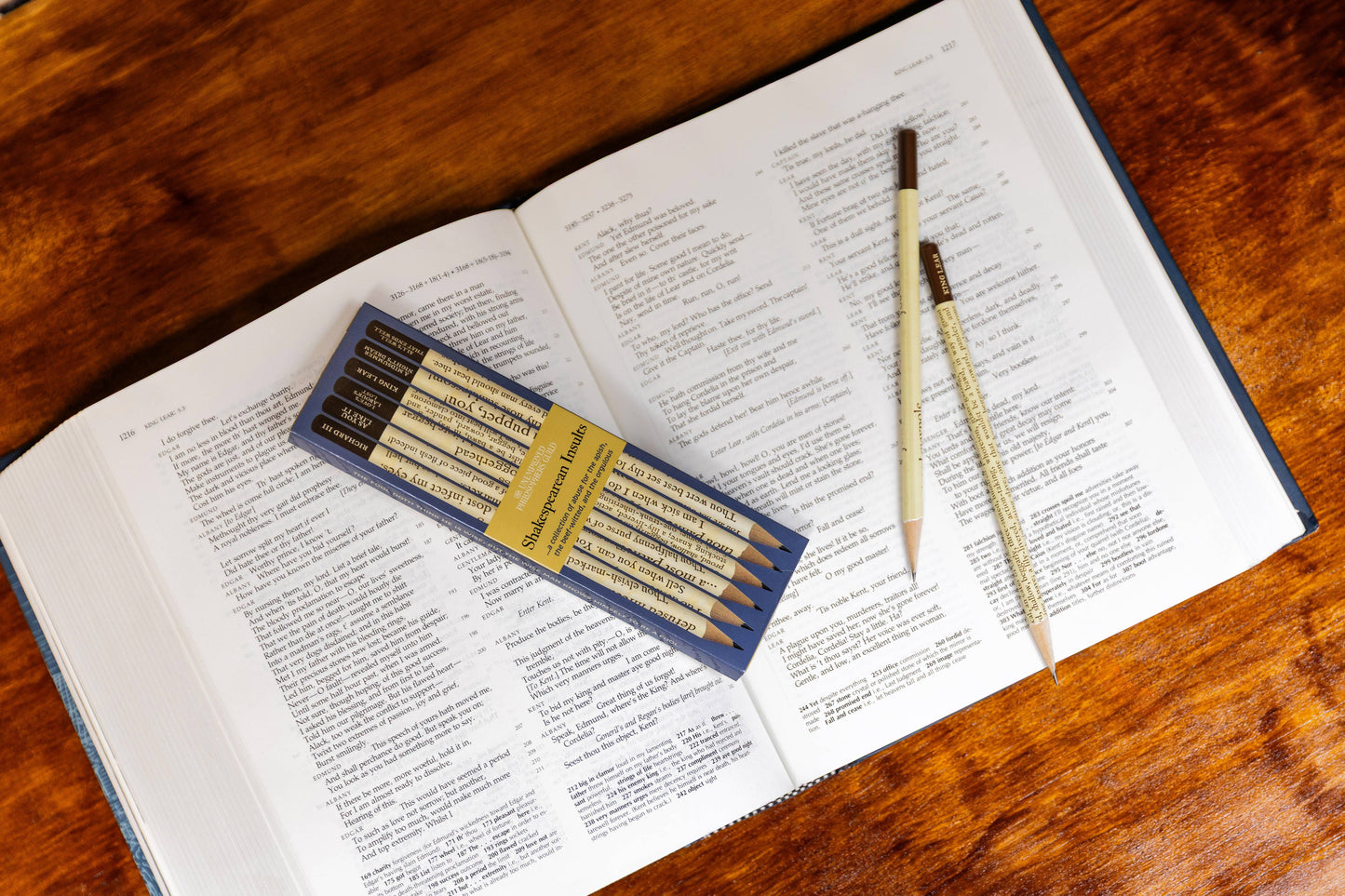 Unemployed Philosophers Guild - Shakespearean Insults Pencil Set