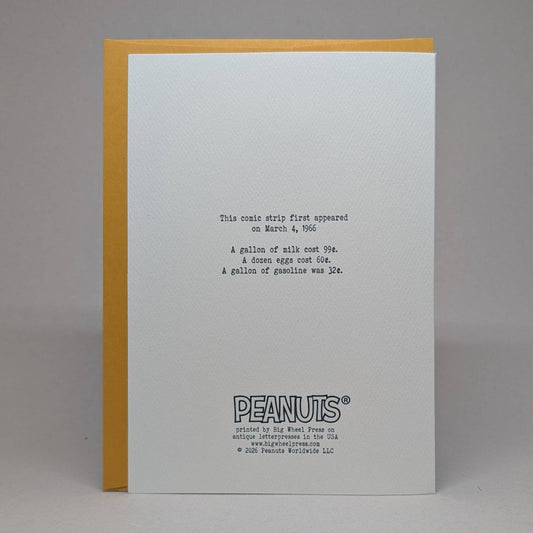 Big Wheel Press - Snoopy's First Day Dance - Peanuts