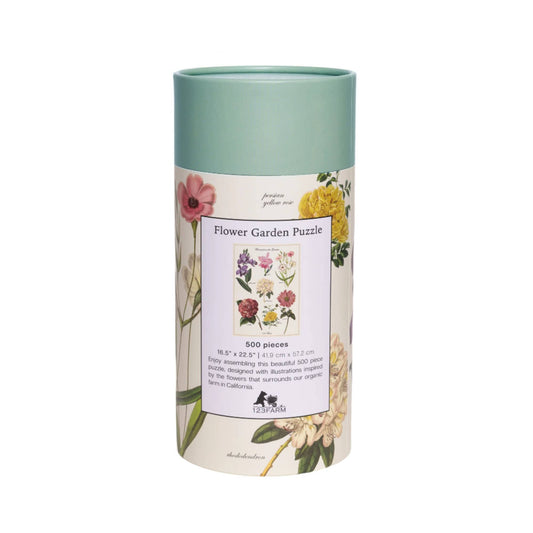 123 Farm - Flower Garden – 500 Pc Puzzle