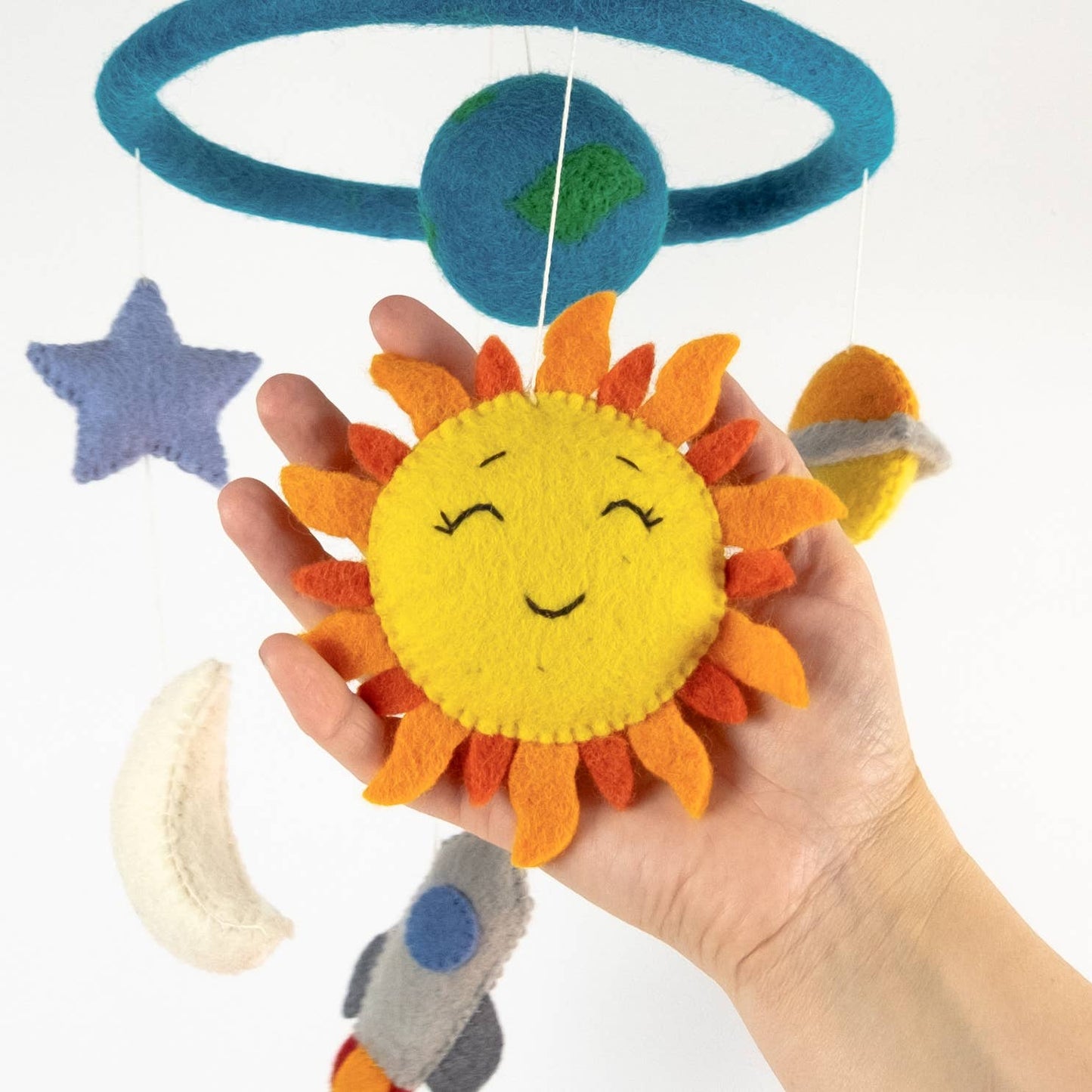 The Winding Road - Baby Mobile - Planets and Space