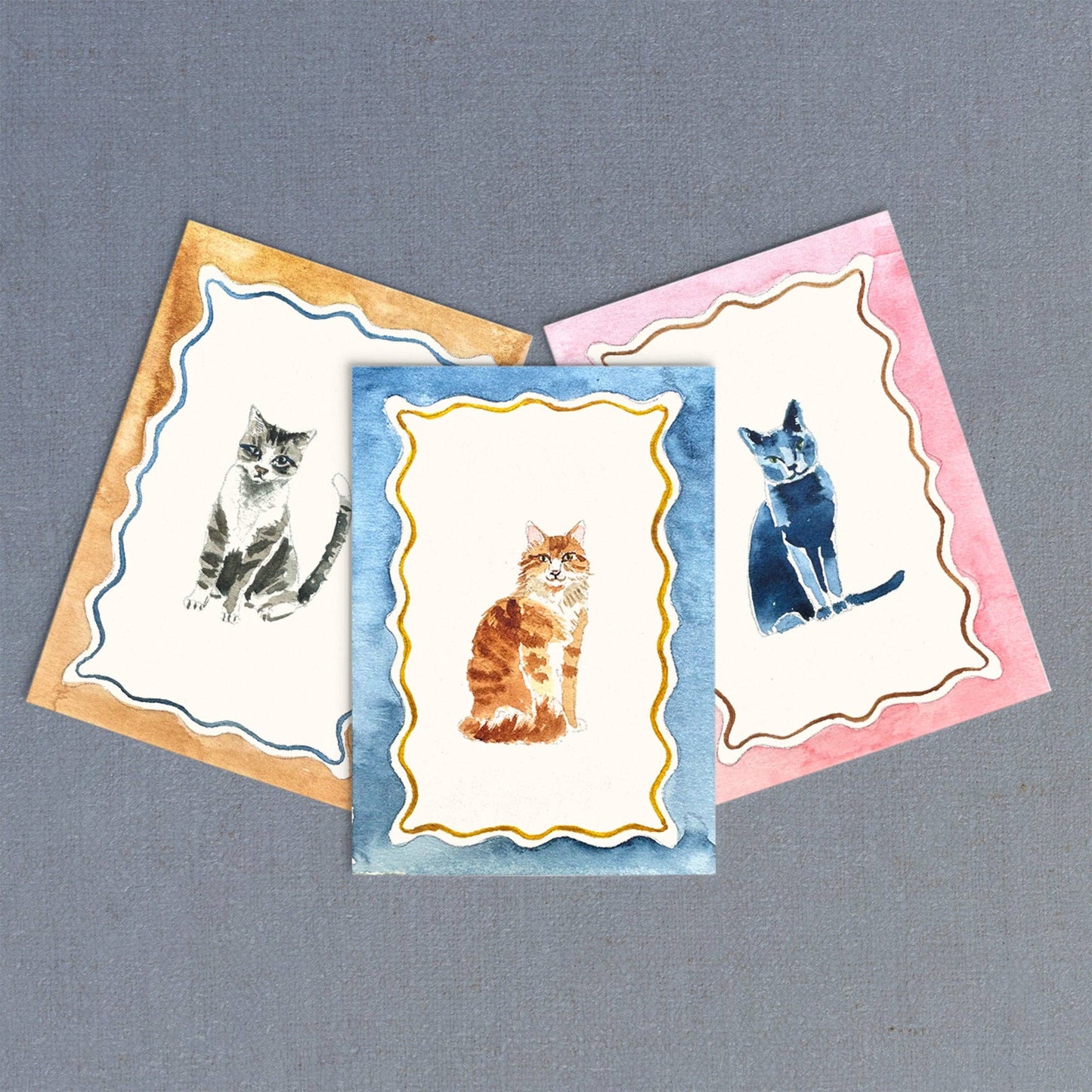 Antiquaria - Antiquaria Mini Watercolor Painting Kit: Cats