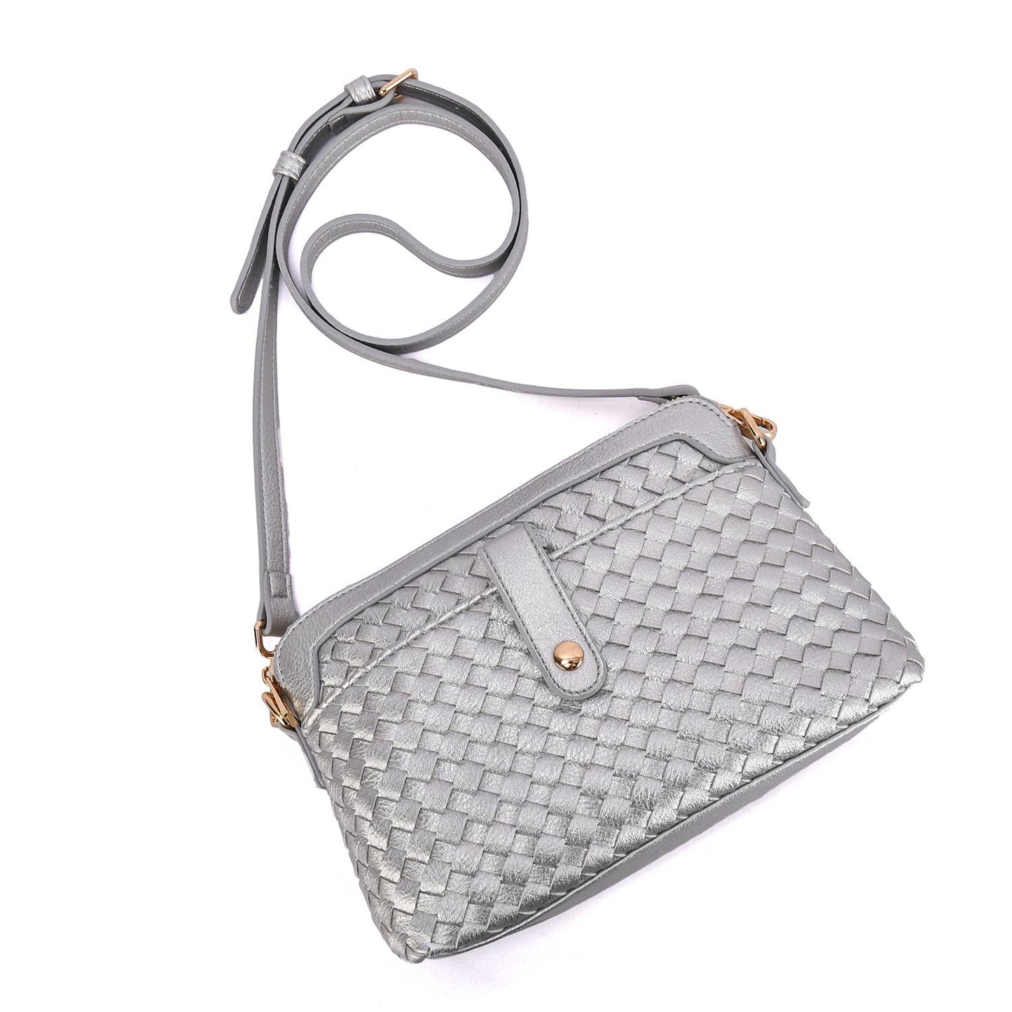 Mellow World - Isla Woven Embossed Crossbody
