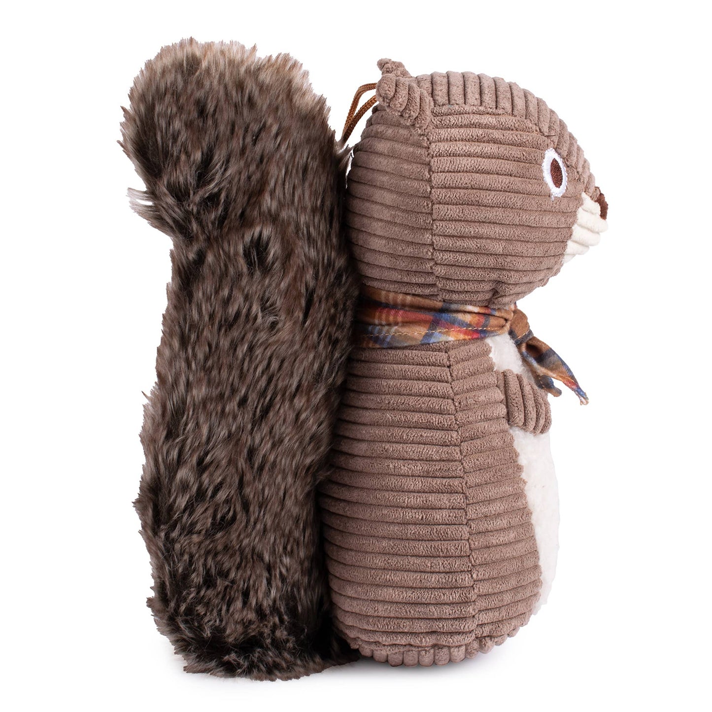 Carolina Pet Company - Pendleton Plush Squirrel Dog Toy