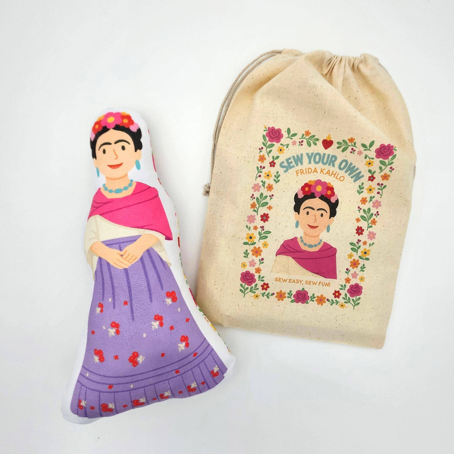 Nickwilljack - Sew Your Own Frida Kahlo Doll Kit