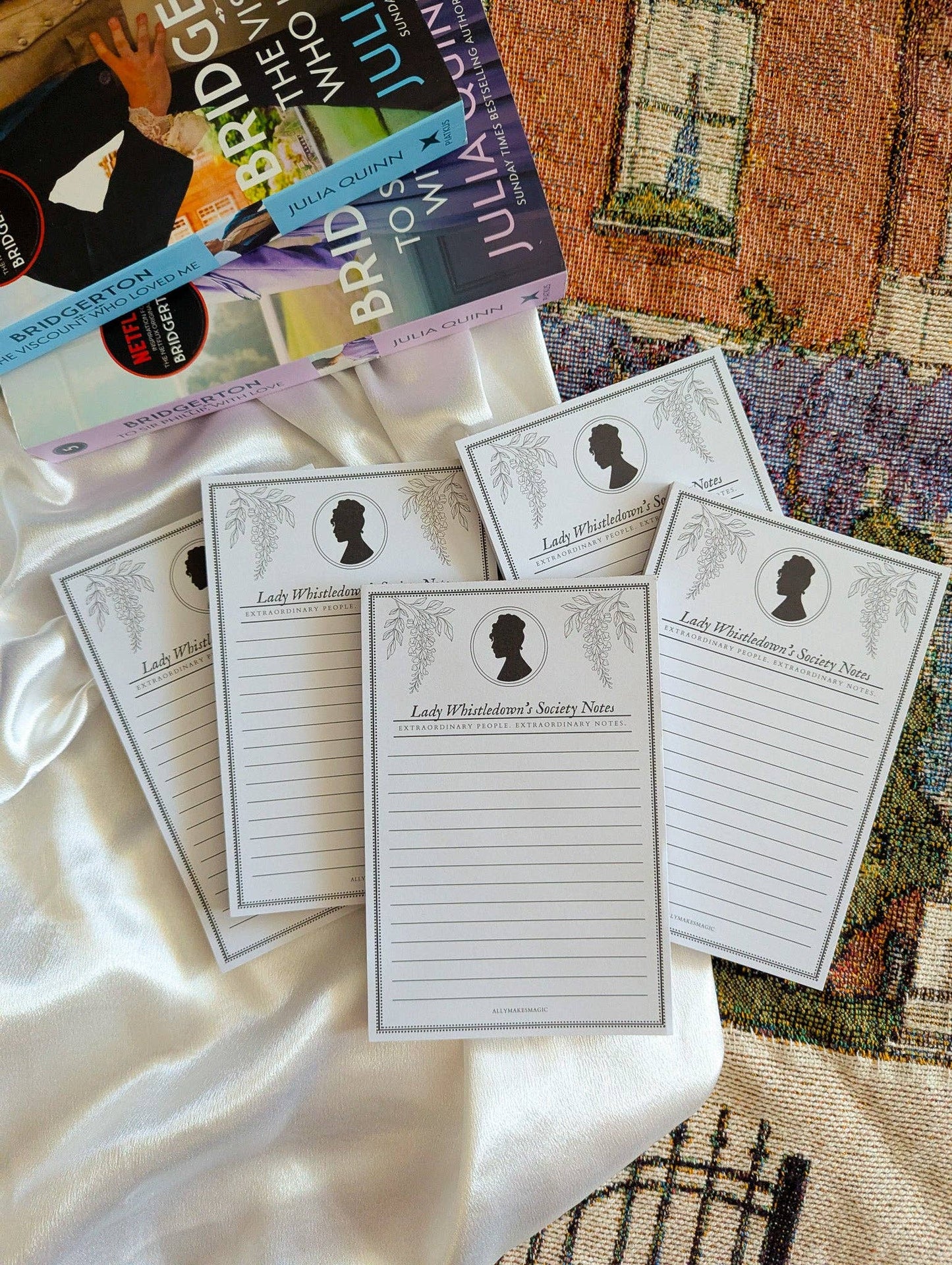 allymakesmagic - The Social Season Notepad