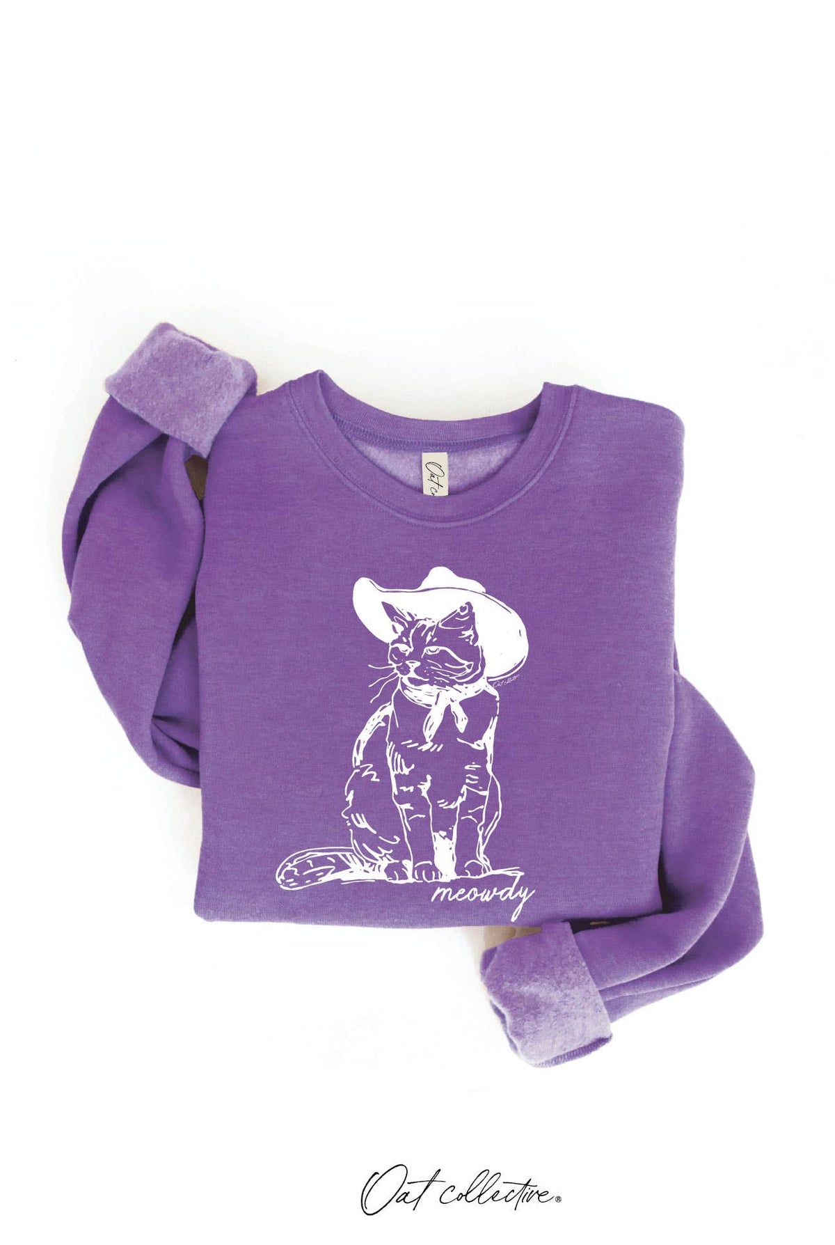 OAT COLLECTIVE - MEOWDY Graphic Sweatshirt