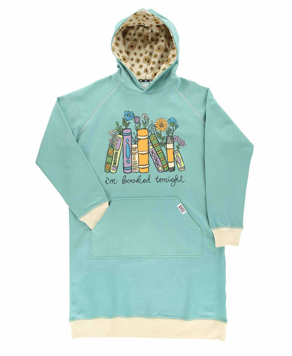 Lazy One - Booked Tonight Sleep Hoodie