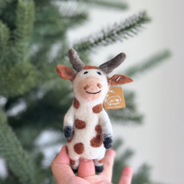 Ganapati - Brown Cow Finger Puppet
