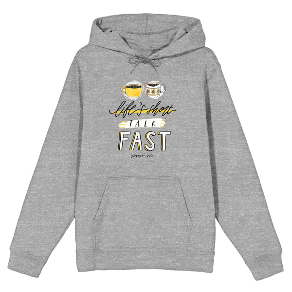 Bioworld Merchandising - Gilmore Girls Life's Short Talk Fast Men's Hoodie