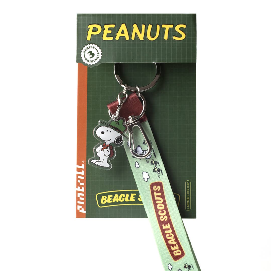 PINTRILL - Snoopy Beagle Scouts Lanyard