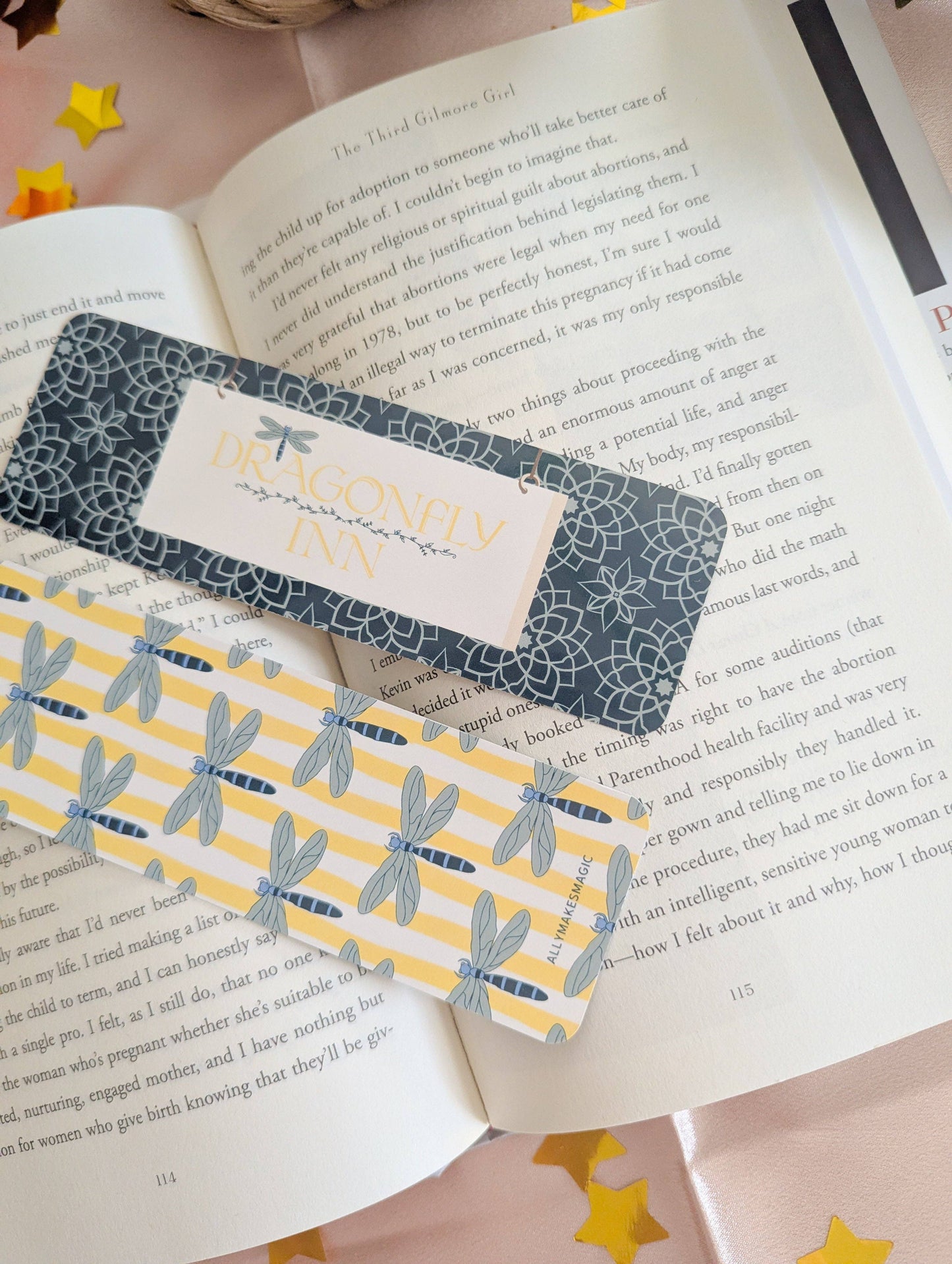 allymakesmagic - Dragonfly Inn Bookmark