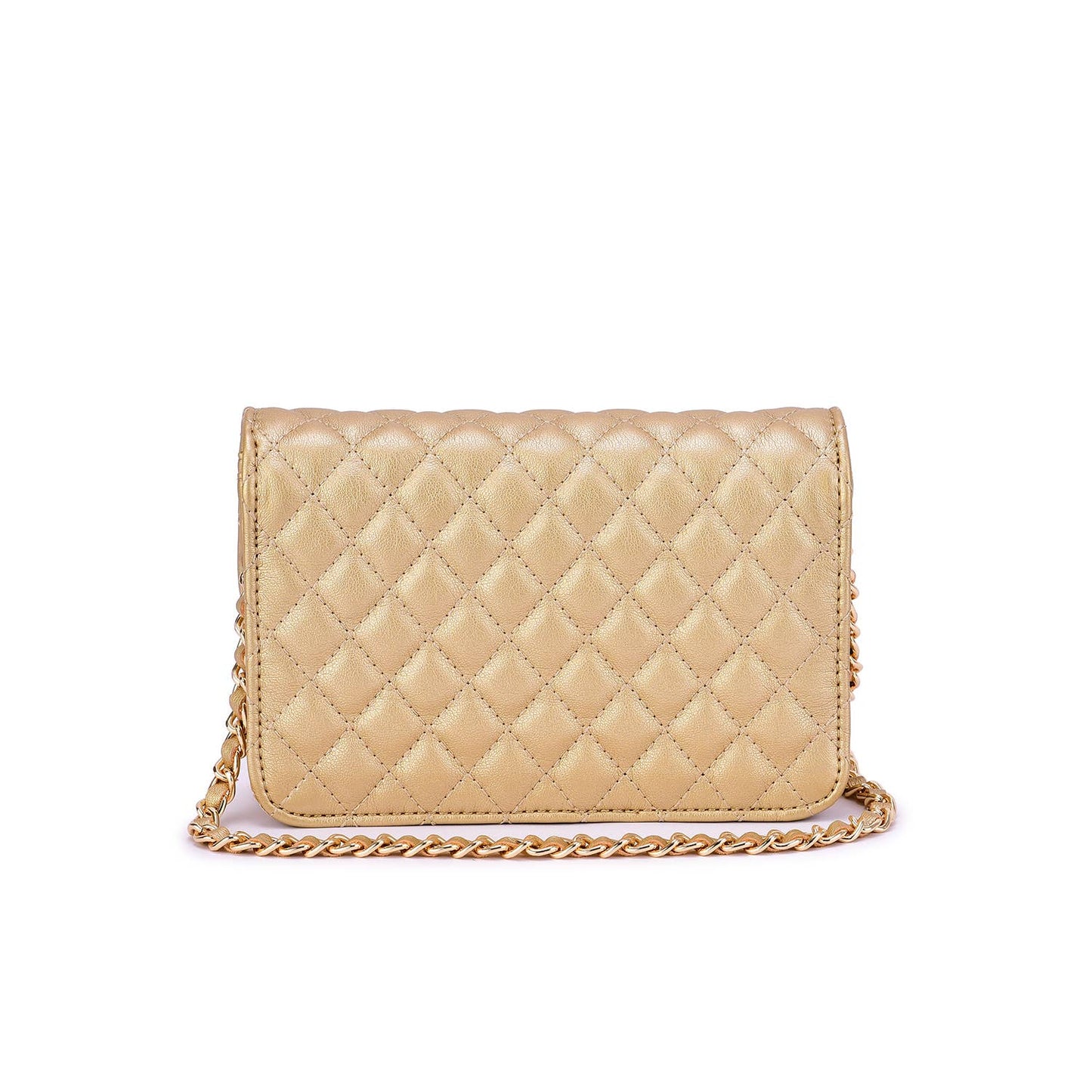 Mellow World - Amanda Quilted Crossbody Clutch