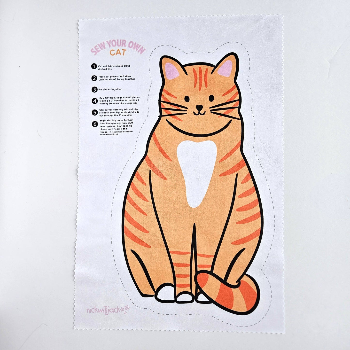 Nickwilljack - Sew Your Own Cat Kit