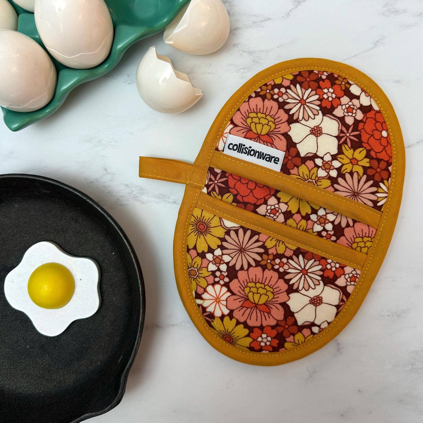 Collisionware - Sunburst Bloom Mini Pincher Mitt