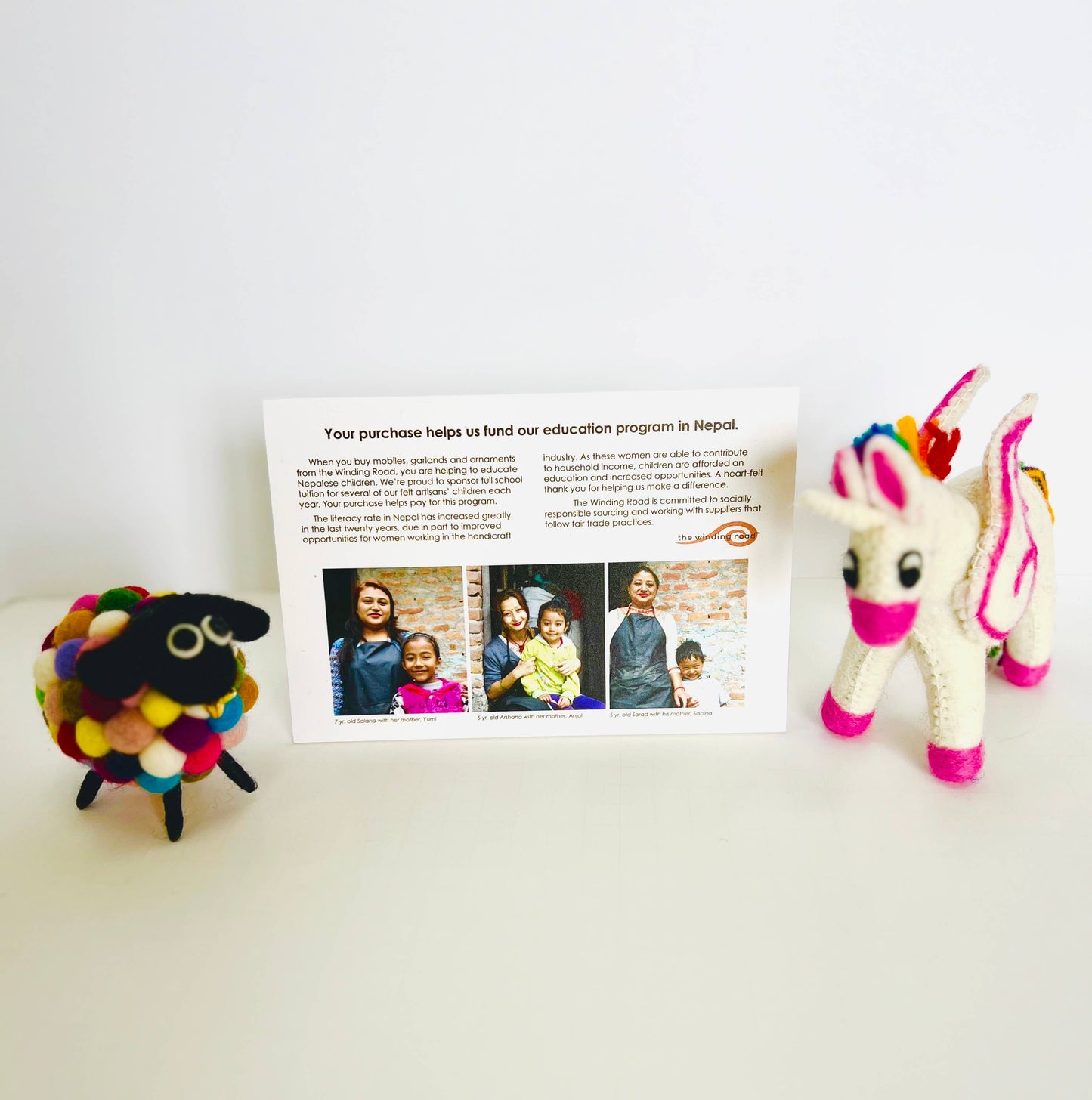 The Winding Road - Baby Mobile - White Sheep