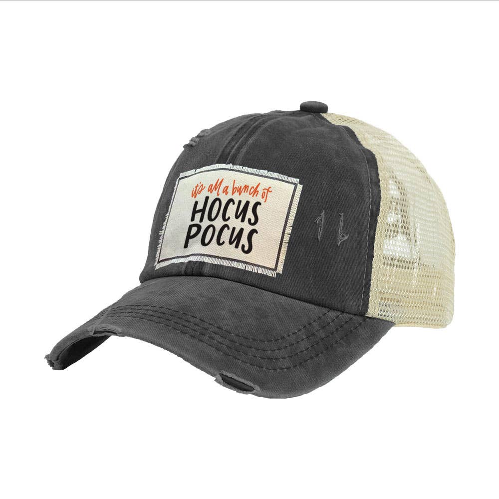 BRIEF INSANITY - Bunch of Hocus Pocus Vintage Distressed Trucker Hat