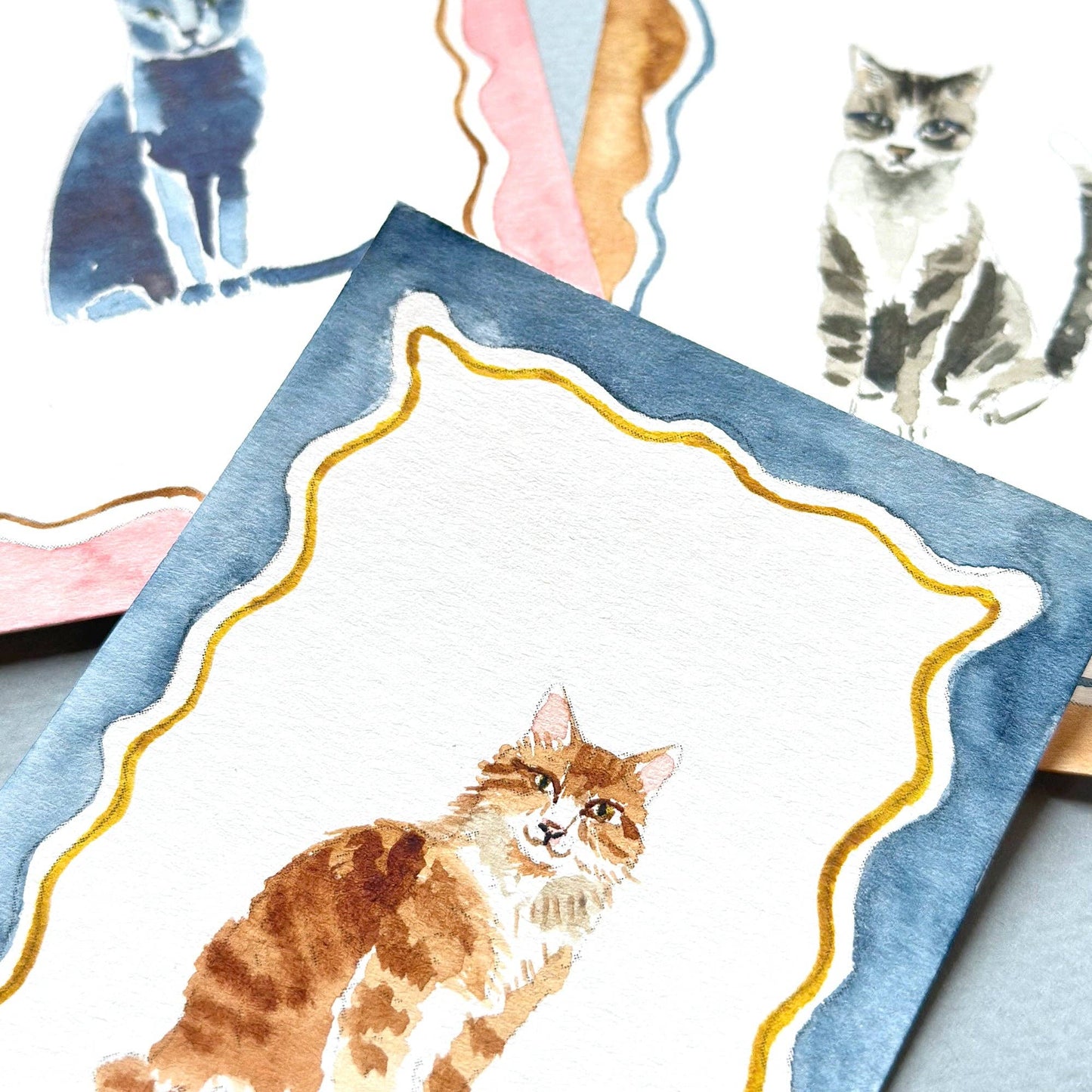 Antiquaria - Antiquaria Mini Watercolor Painting Kit: Cats