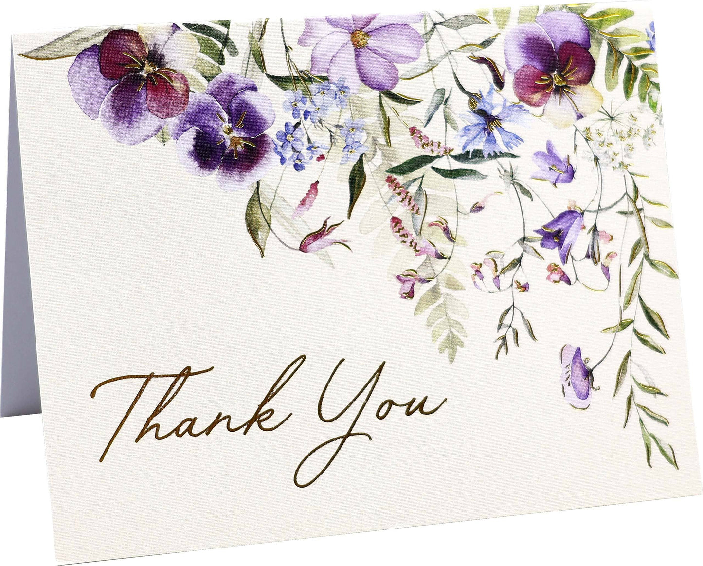 Peter Pauper Press - Wildflowers Premium Thank You Note Cards