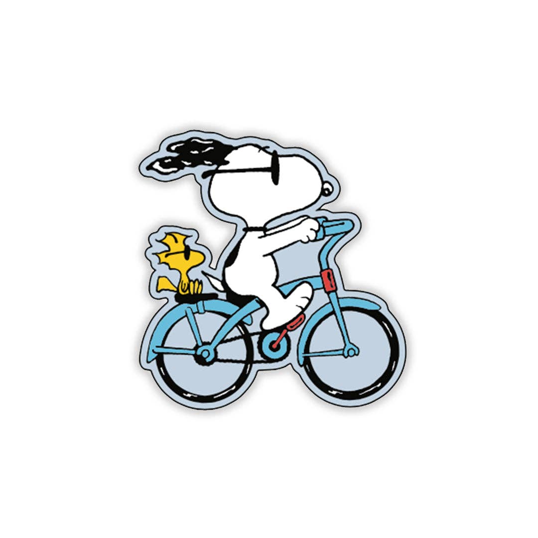 PINTRILL - Snoopy & Woodstock Biking