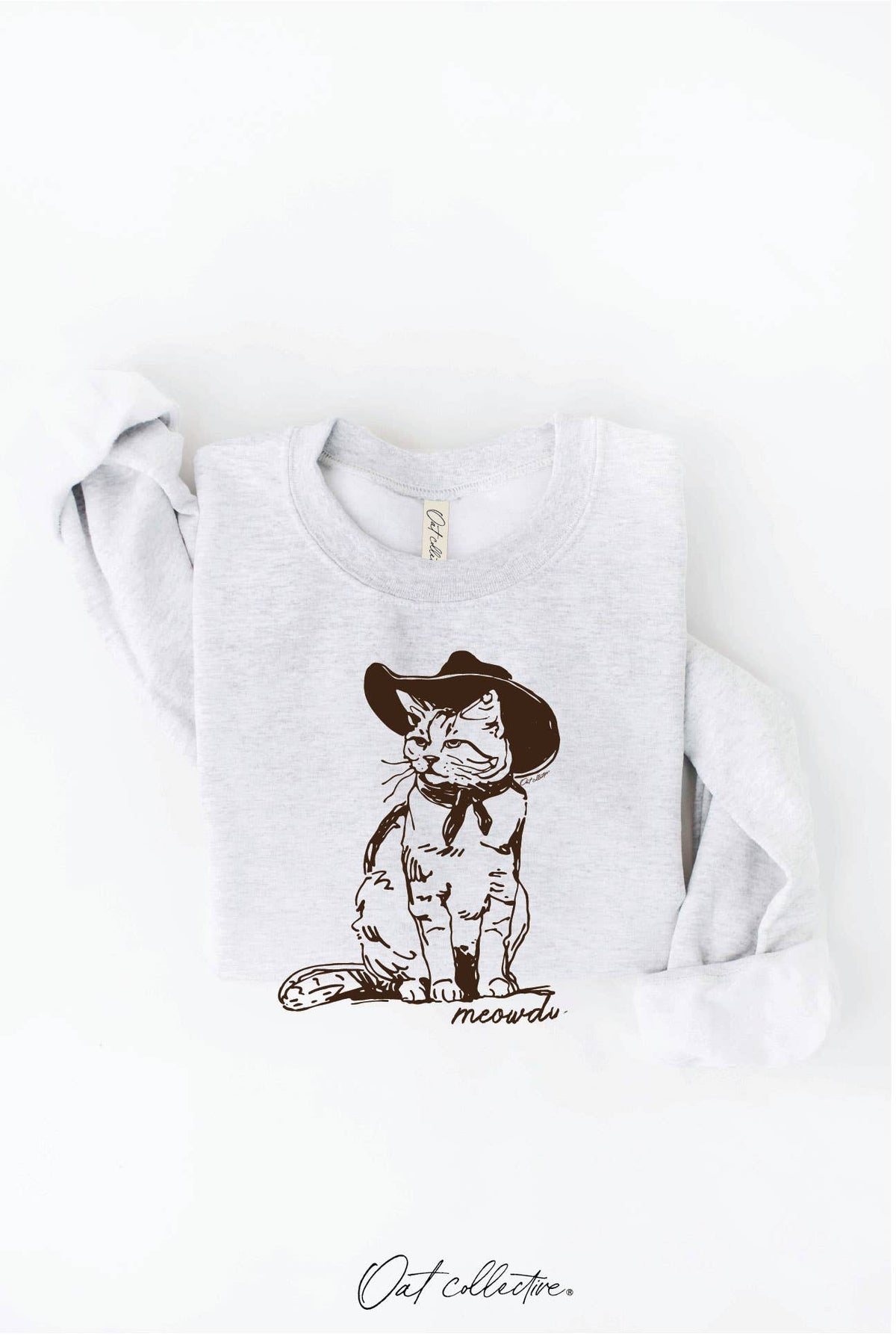 OAT COLLECTIVE - MEOWDY Graphic Sweatshirt