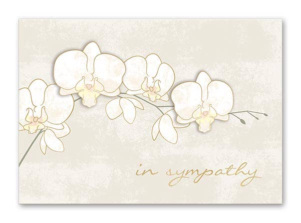 Lady Jayne - Sympathy Greeting Card