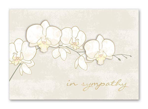 Lady Jayne - Sympathy Greeting Card