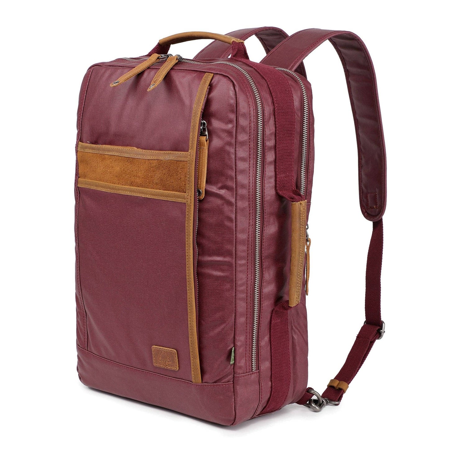 TSD Brand - Madrone Coated Canvas Backpack