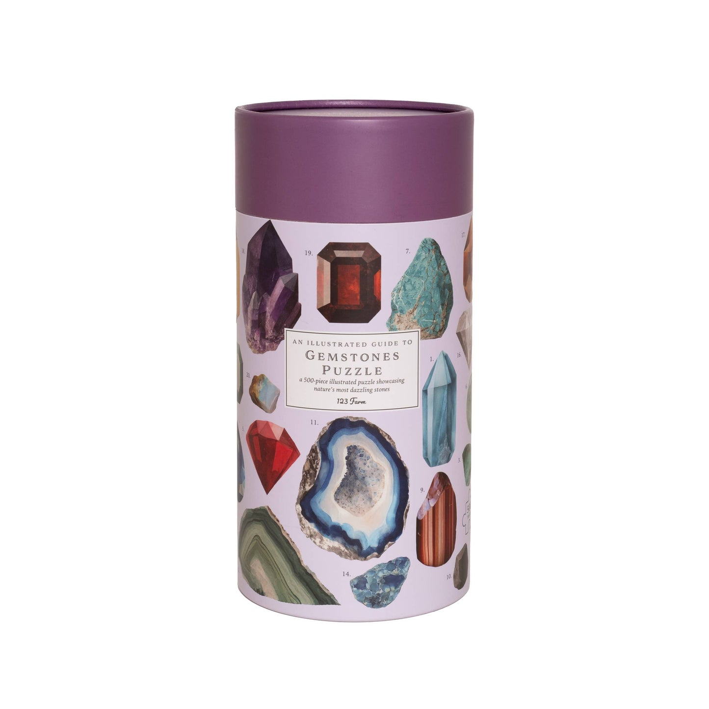 123 Farm - 500 Pc. Gemstones Puzzle