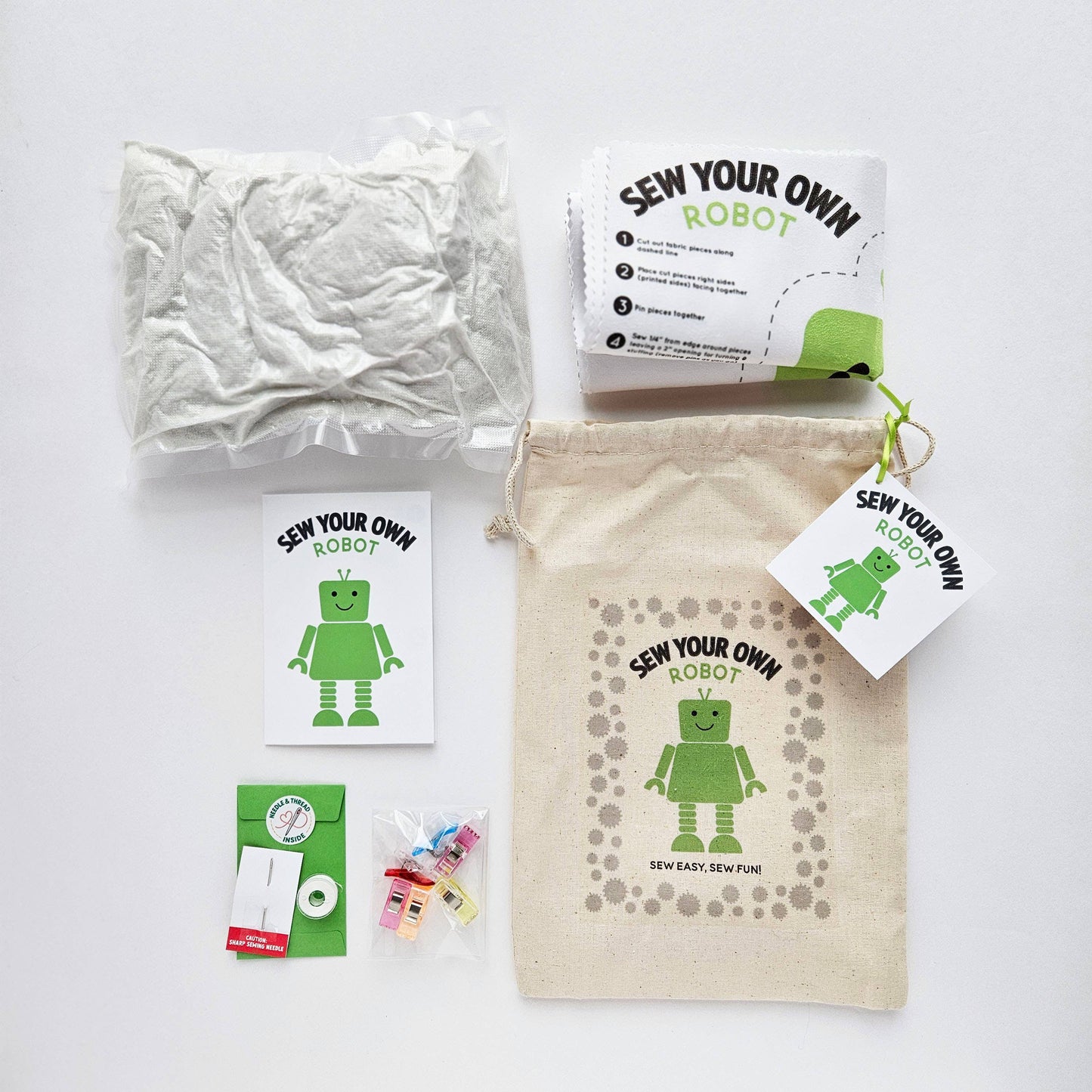Nickwilljack - Robot Sewing Craft Kit 
