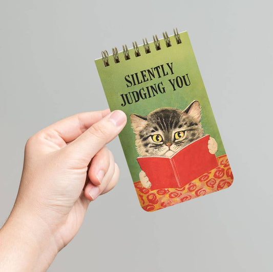 Bad Betty Greeting Co. - Silently Judging You  Spiral Memo Notepad