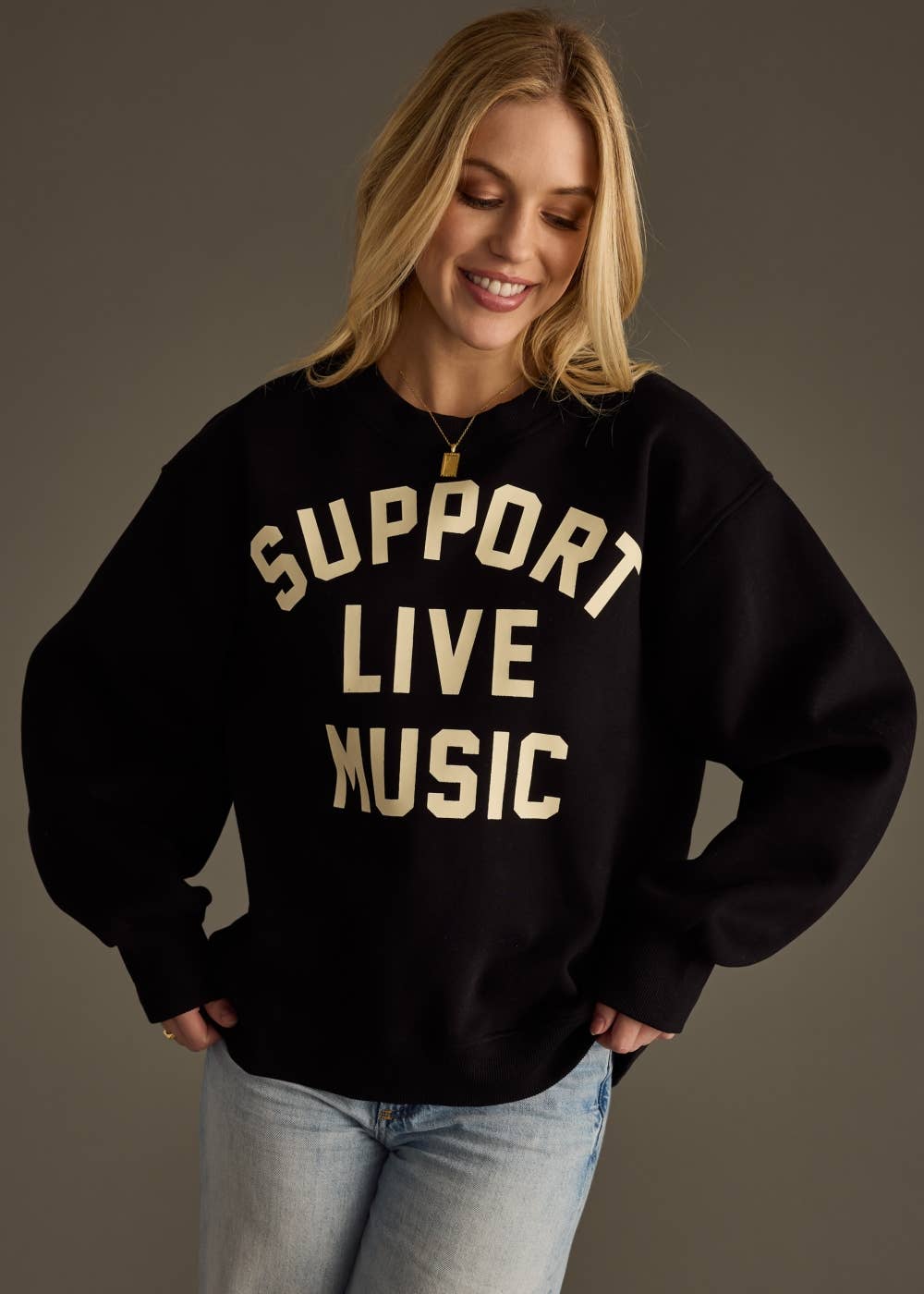 Panache Apparel Co. - Support Live Music Sweatshirt