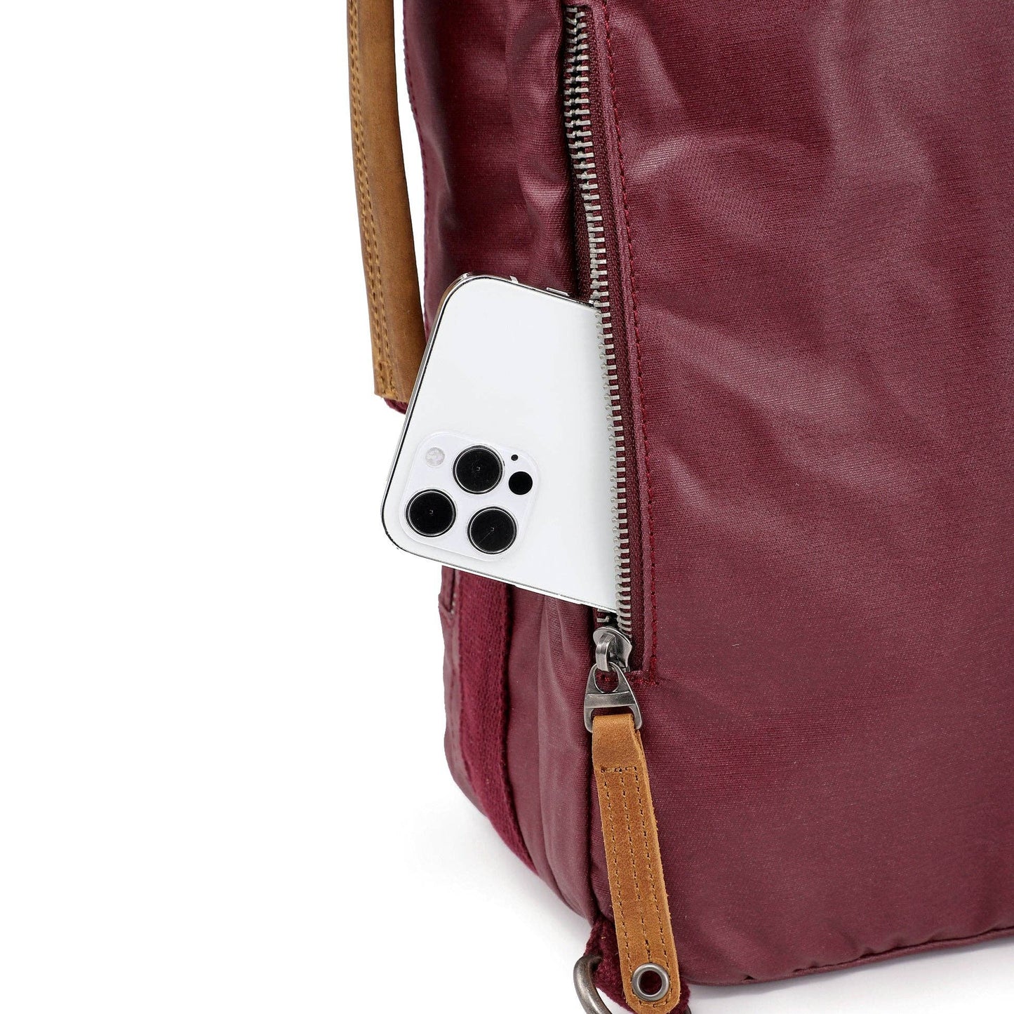 TSD Brand - Madrone Coated Canvas Backpack