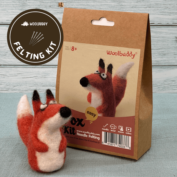 Woolbuddy - Needle Felting Kit – Wool Fox