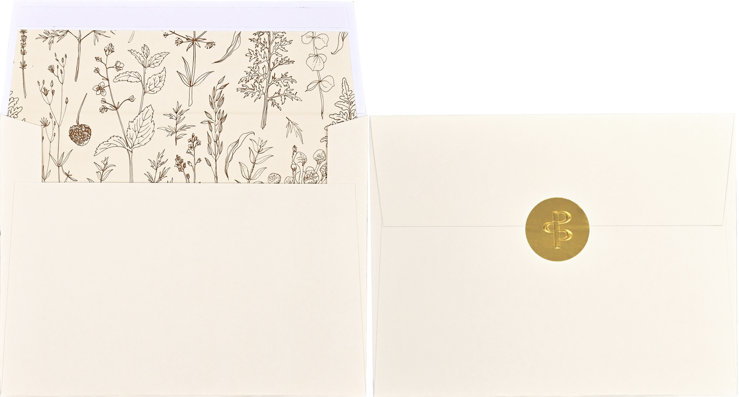 Peter Pauper Press - Wildflowers Premium Thank You Note Cards