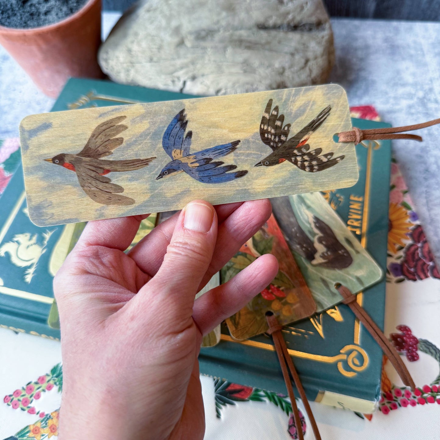 Canyon & Cove Art - Birds Bookmark