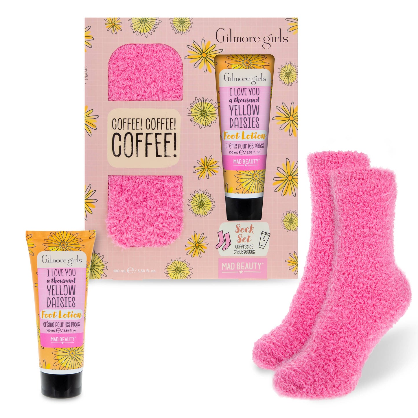 Mad Beauty USA LLC - Gilmore Girls Sock and Foot Cream Gift Set.