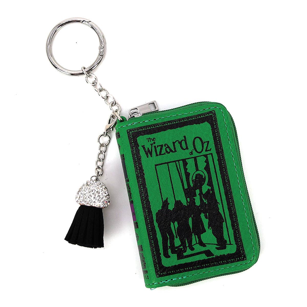 COMECO INC - THE WIZARD OF OZ BOOK BAG CHARM COIN PURSE IN VINYL