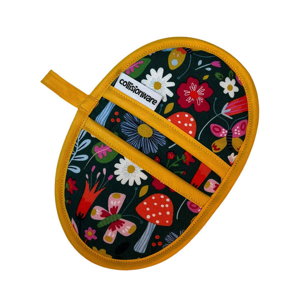 Collisionware - Floral Mushroom Mini Pincher Mitt