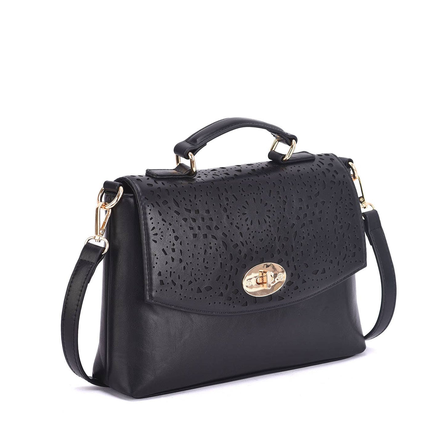 Mellow World - Quinn Perforated Crossbody